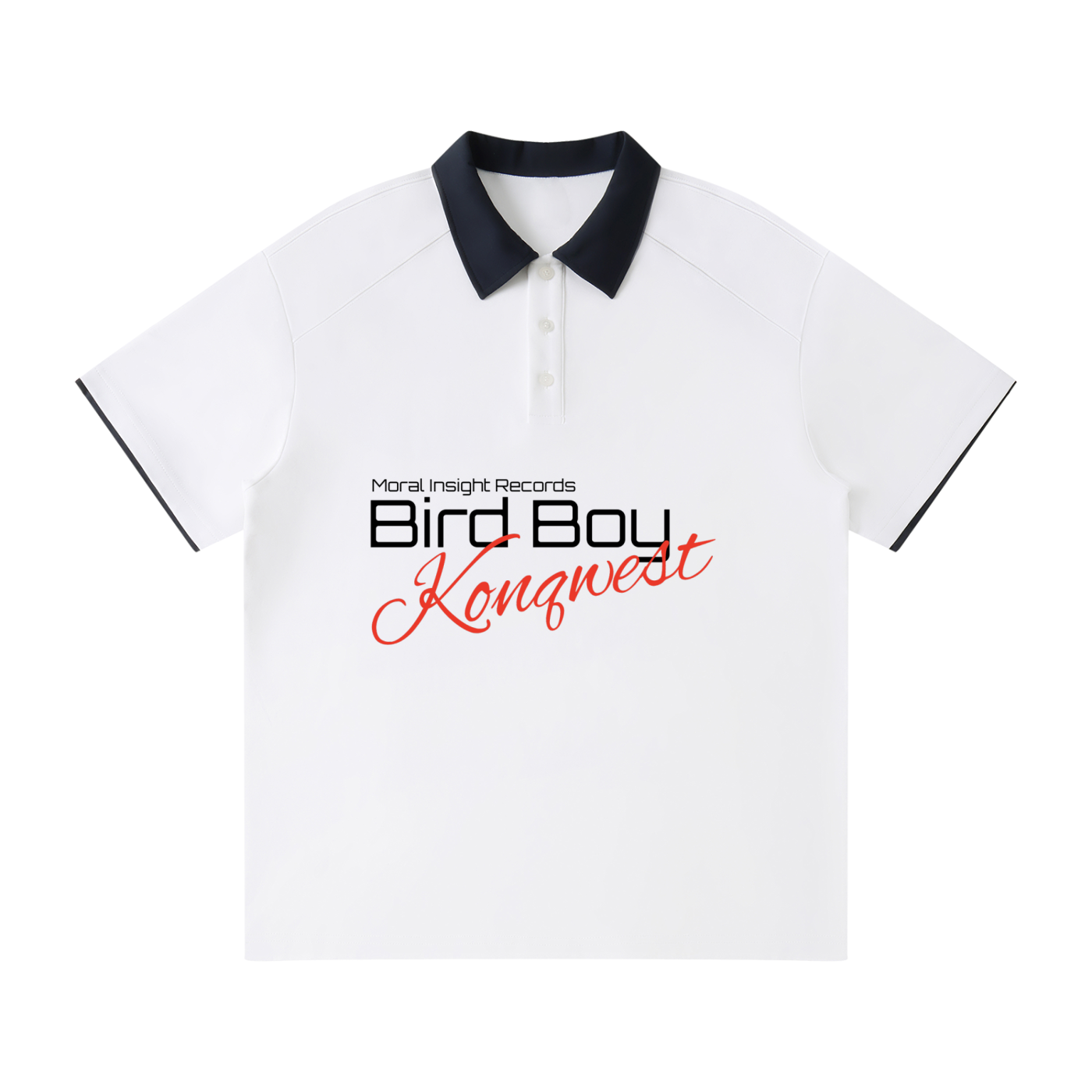 Bird Boy | Collar Polo Shirt