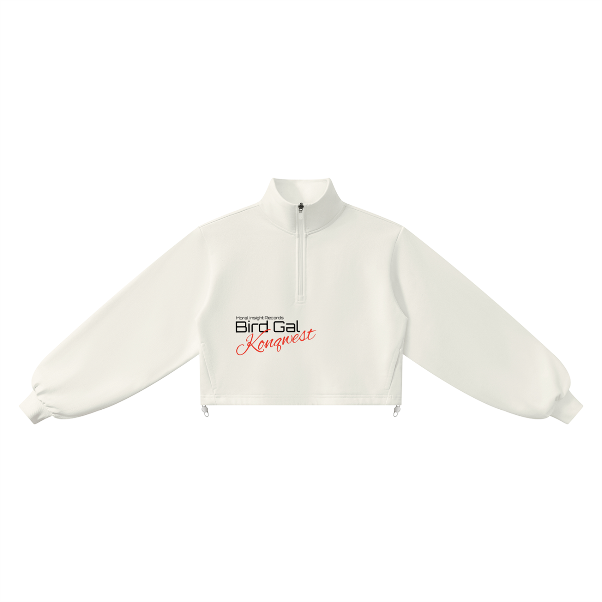 Bird Gal | Women’s Quarter-Zip Sweatshirt