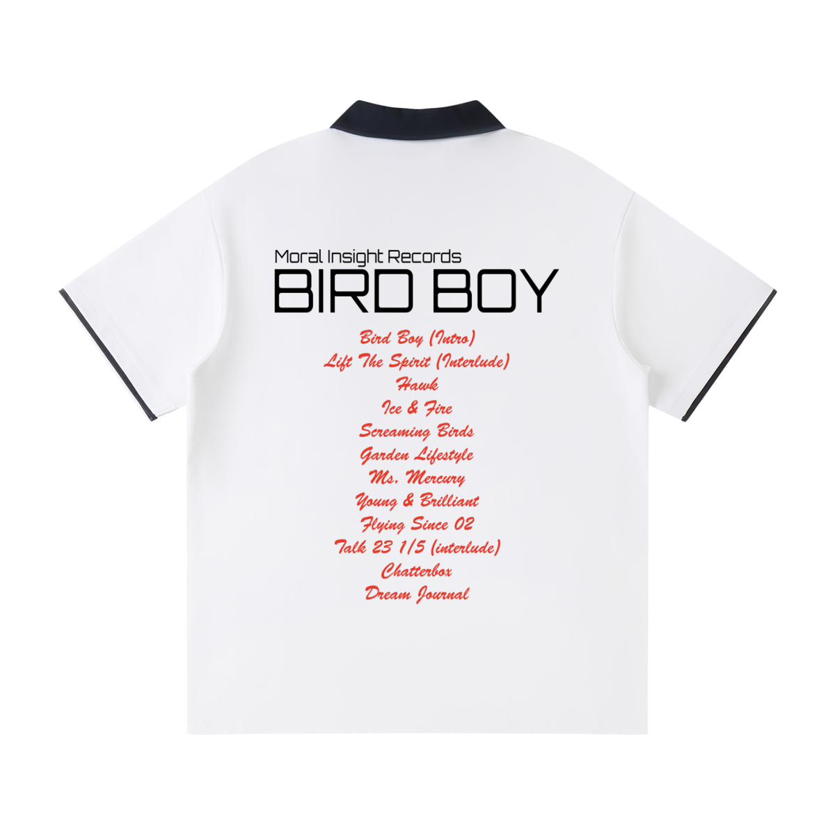 Bird Boy | Collar Polo Shirt