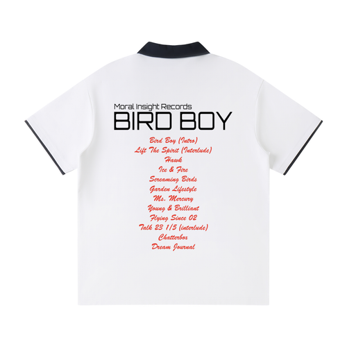 Bird Boy | Collar Polo Shirt