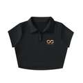 Konqwest Inifity | Womans V-Neck Crop Top